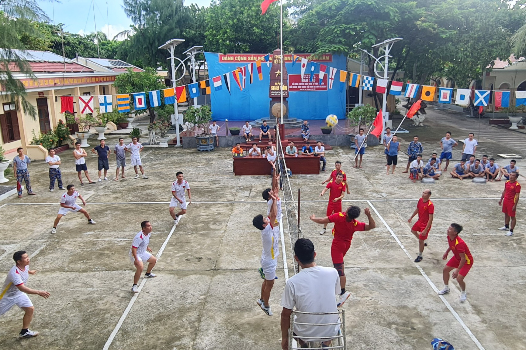 Nhiều hoạt động thể thao trong các đơn vị hải quân, kiểm ngư nhân dịp lễ Quốc khánh 2-9