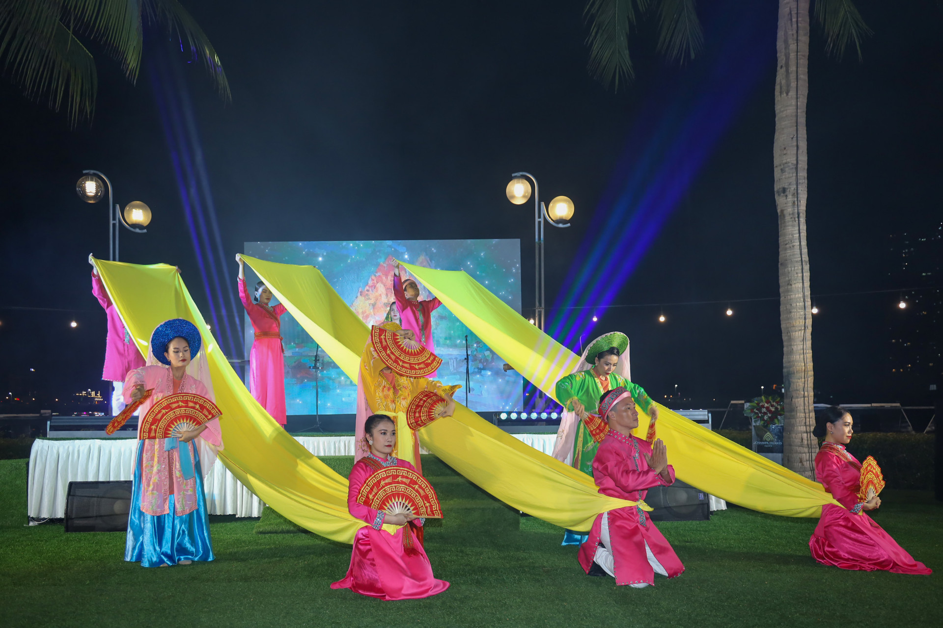 Music performance by Hai Dang Song and Dance Troupe

