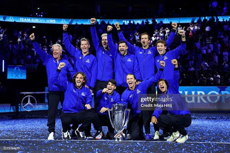 Laver Cup: Đội tuyển châu Âu giành lại chức vô địch đầy kịch tính 