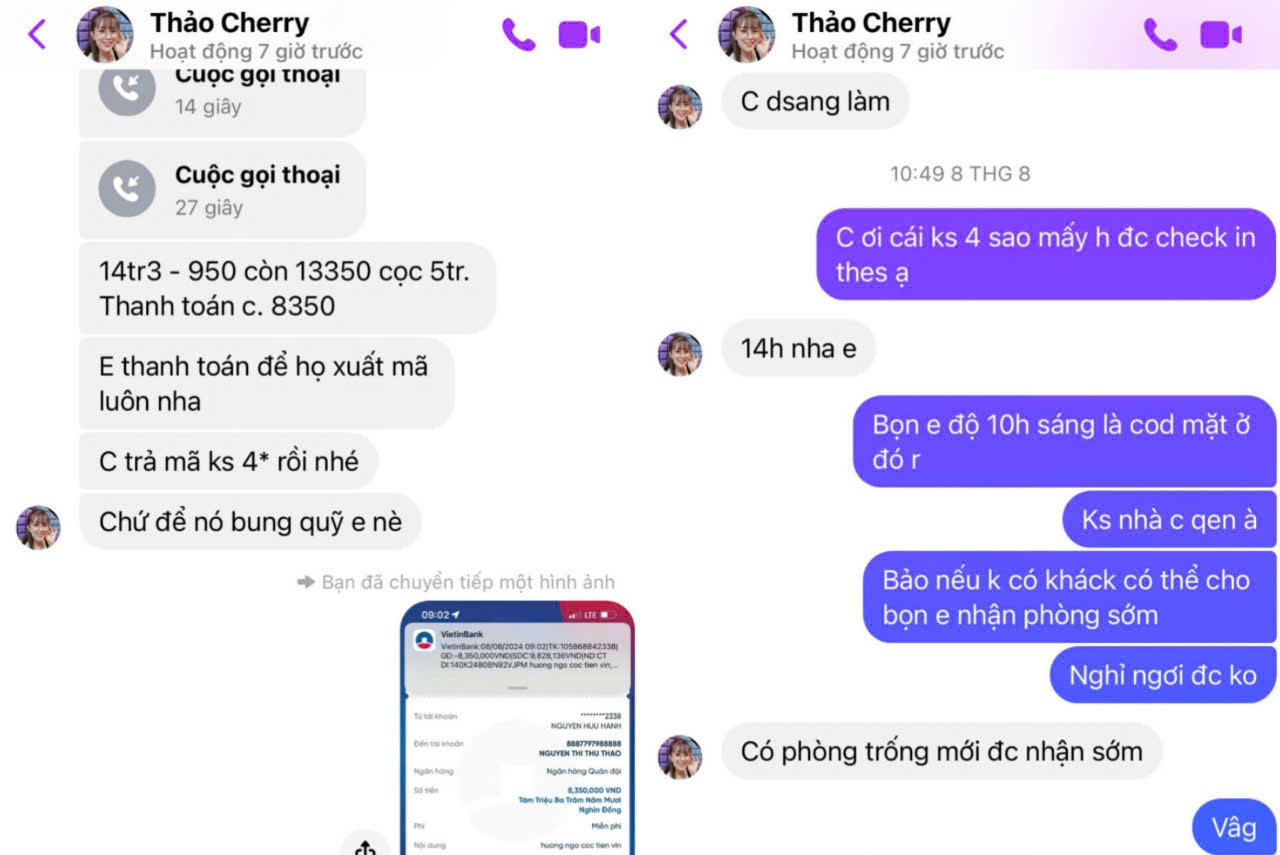 Sập bẫy đặt phòng khách sạn, nhiều người bị lừa tiền