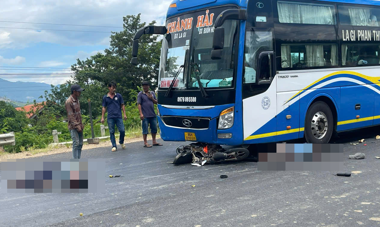 Tai nạn giao thông trên Quốc lộ 26, hai cha con thiệt mạng