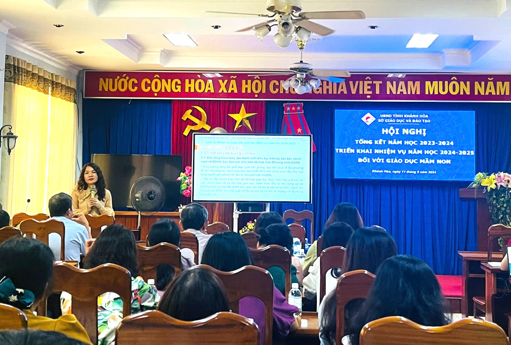 Triển khai nhiệm vụ giáo dục mầm non năm học 2024-2025