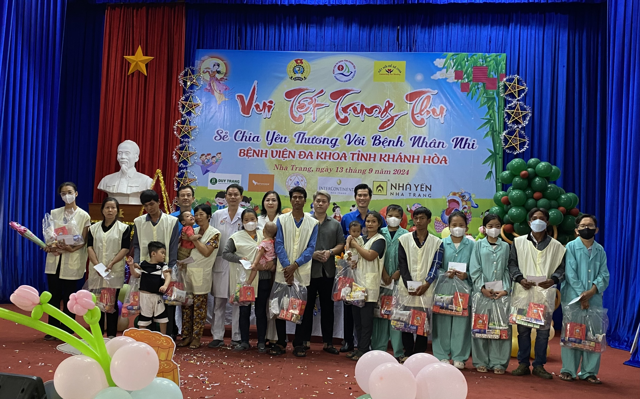 Bệnh viện Đa khoa tỉnh Khánh Hòa: Tổ chức Tết Trung thu cho gần 300 bệnh nhi