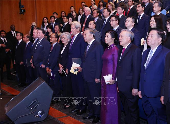 Tổng Bí thư, Chủ tịch nước dự Lễ kỷ niệm 1 năm Đối tác chiến lược toàn diện Việt Nam - Hoa Kỳ