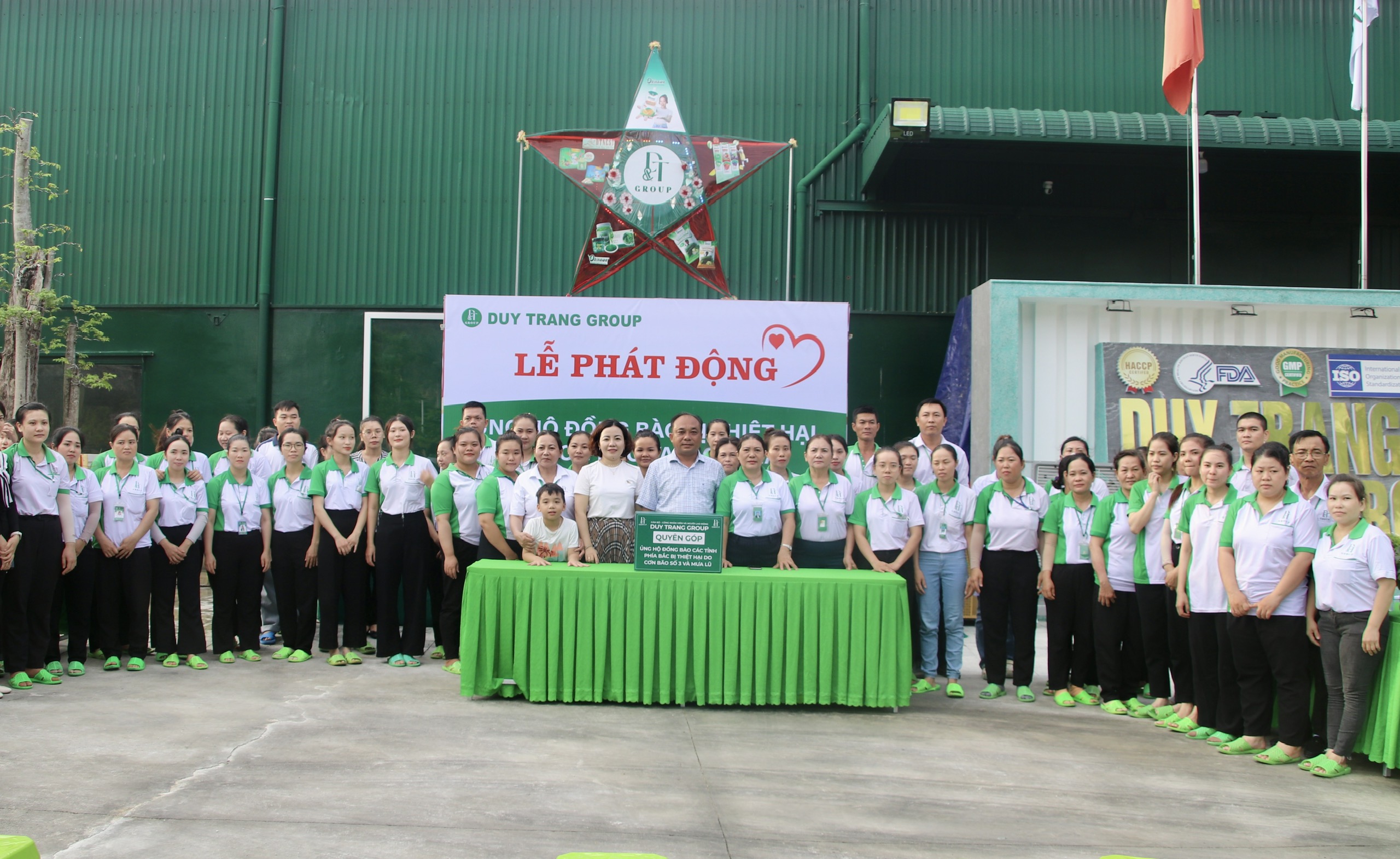 DT Group kêu gọi hỗ trợ đồng bào bão lụt và tặng 1.600 suất quà trung thu