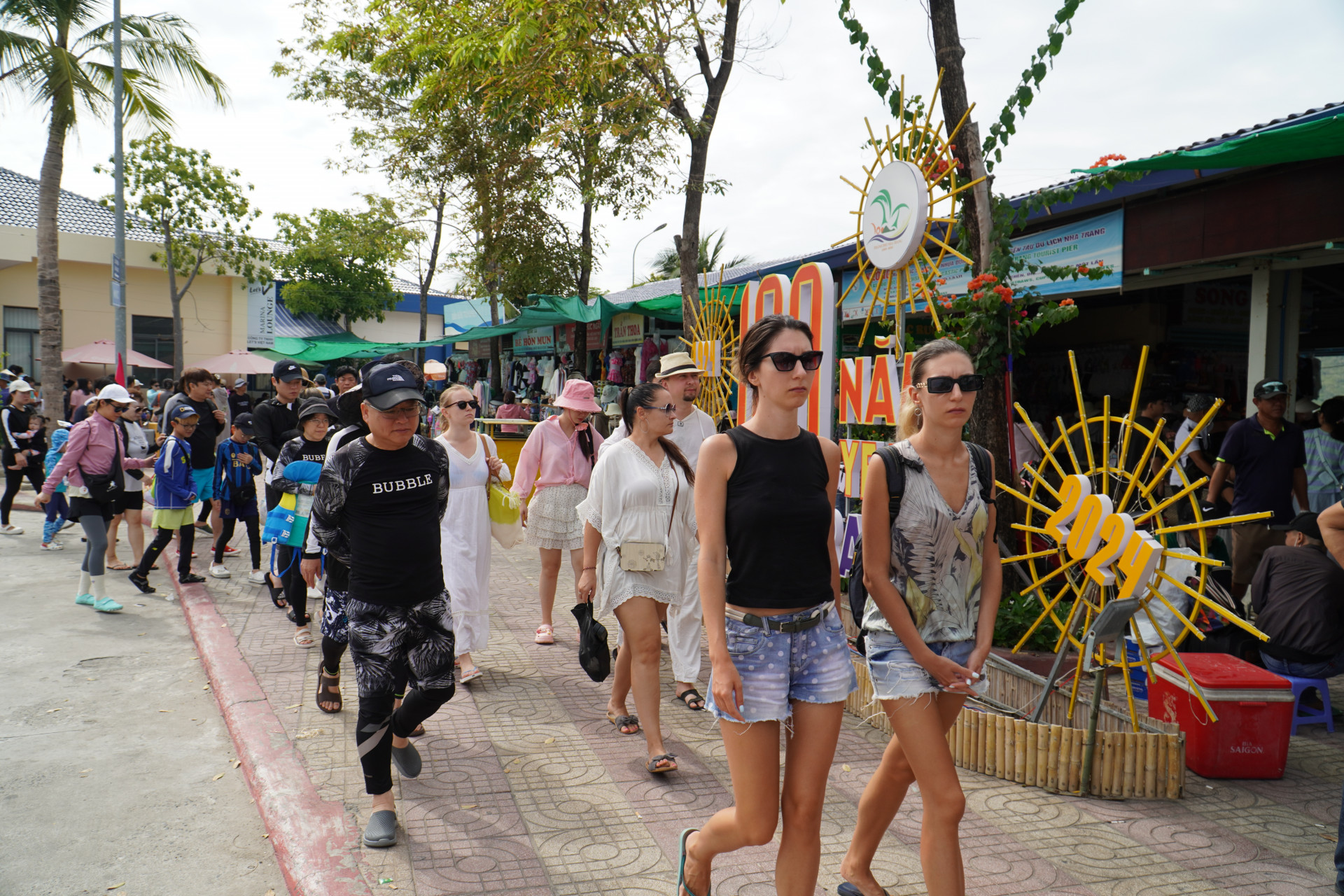 International visitors to Khanh Hoa are increasing.