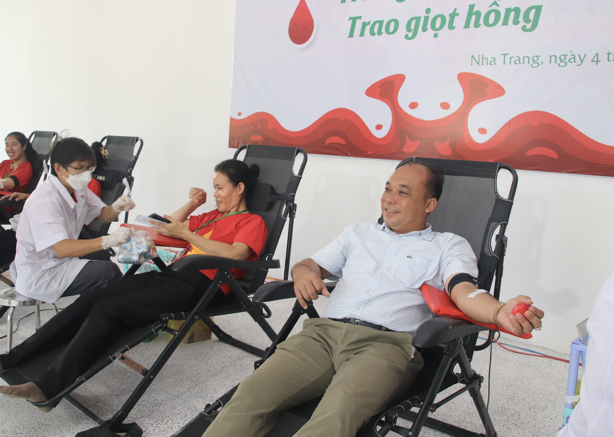 Đoàn viên Công đoàn cơ sở DT Group hiến 38 đơn vị máu