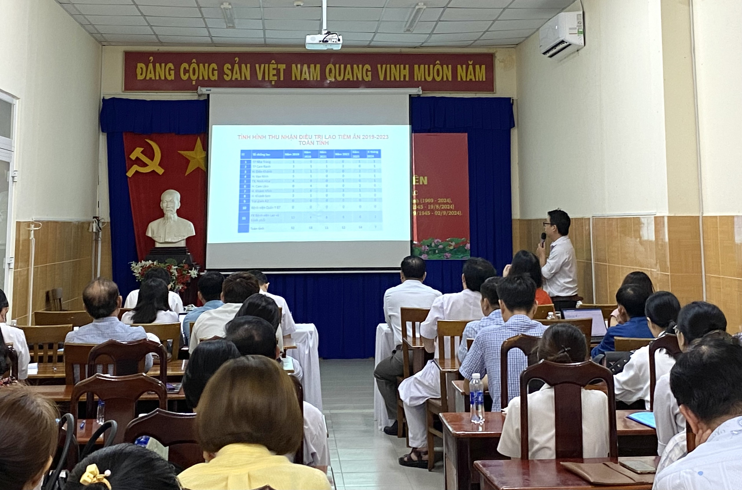 50 cán bộ y tế sinh hoạt khoa học về quy trình phát hiện bệnh lao ở trẻ