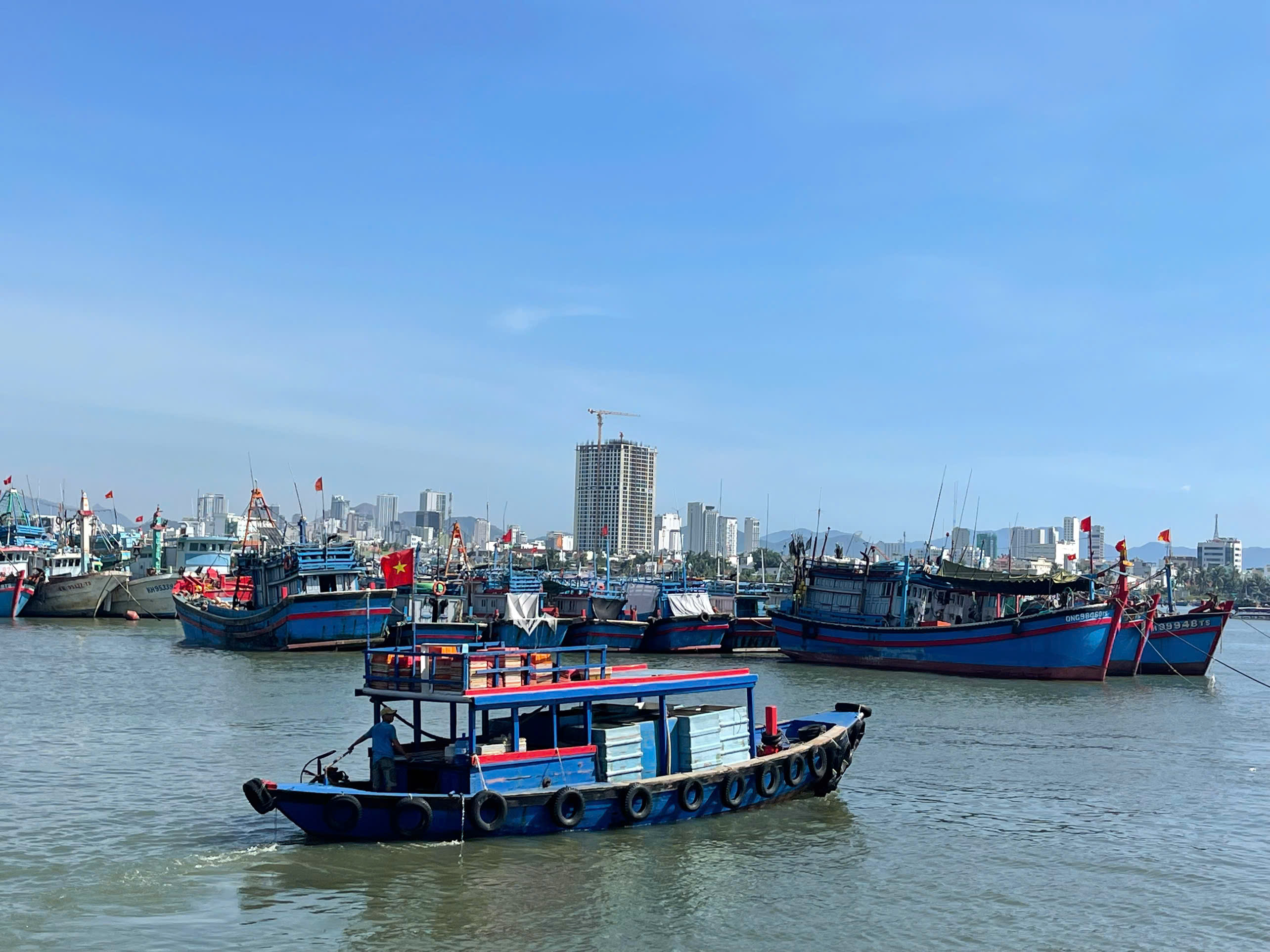 Nguy cơ tàu cá nằm bờ