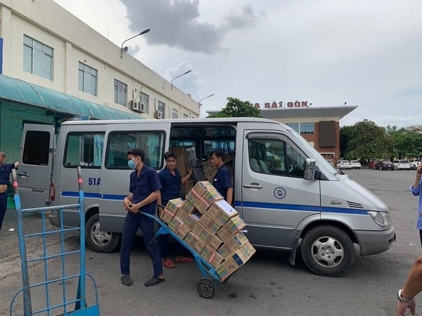 Đường sắt Việt Nam nhận vận chuyển miễn phí hàng cứu trợ các tỉnh miền Bắc thiệt hại do bão