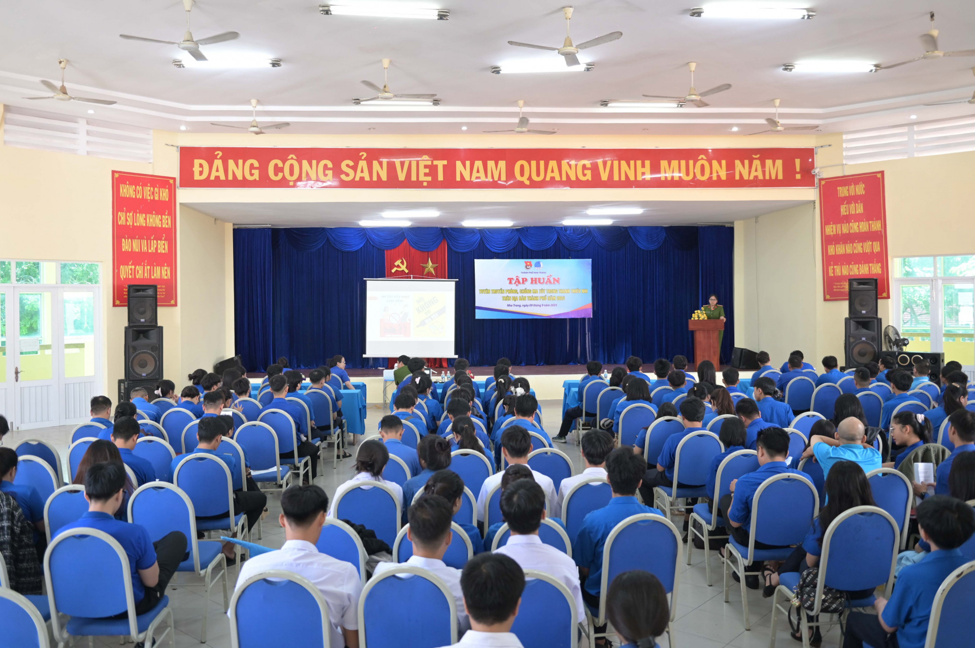 Quang cảnh hội nghị tập huấn.