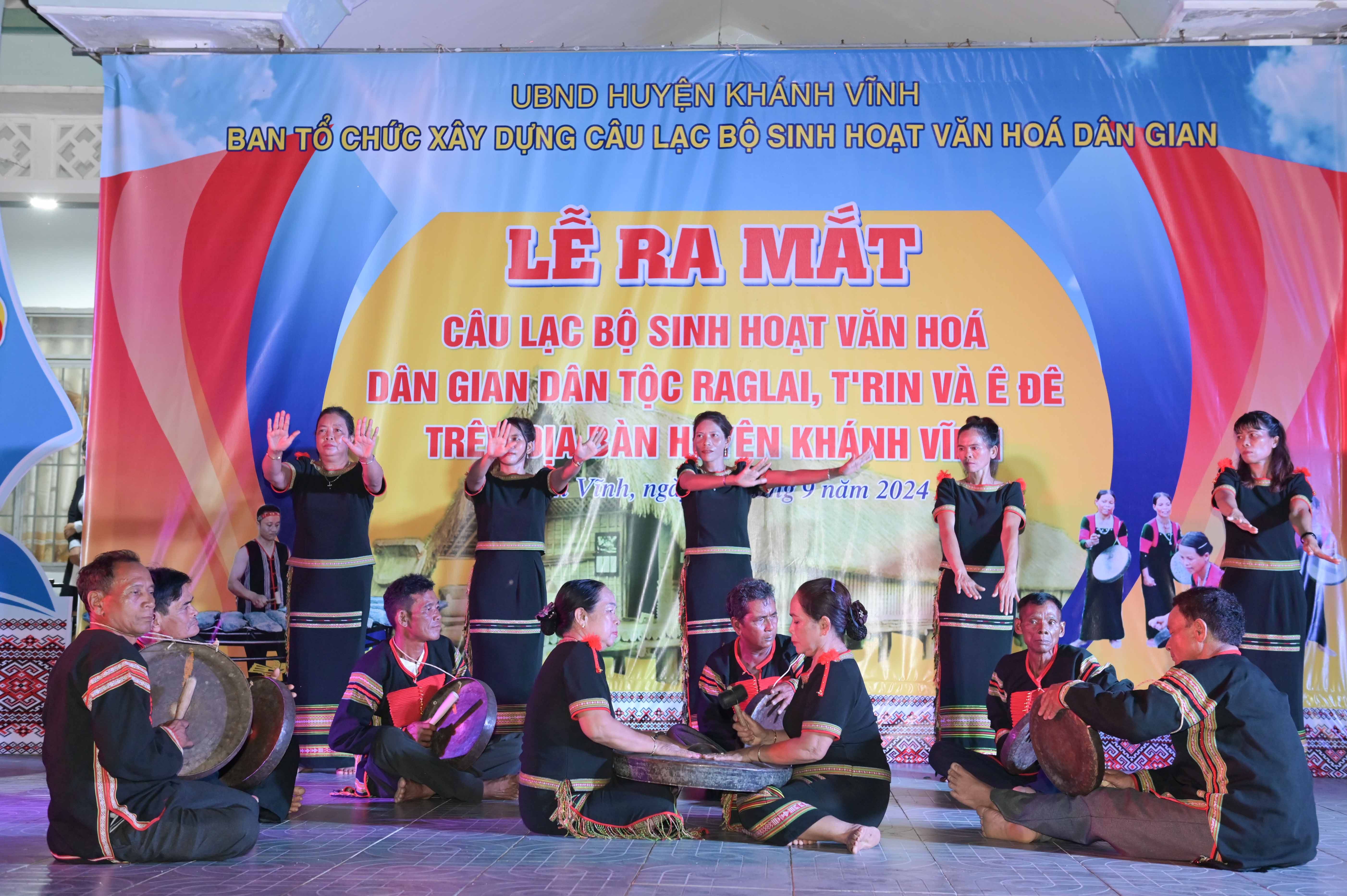 Khánh Vĩnh: Ra mắt câu lạc bộ văn hóa dân gian các dân tộc Raglai, T’rin, Ê đê