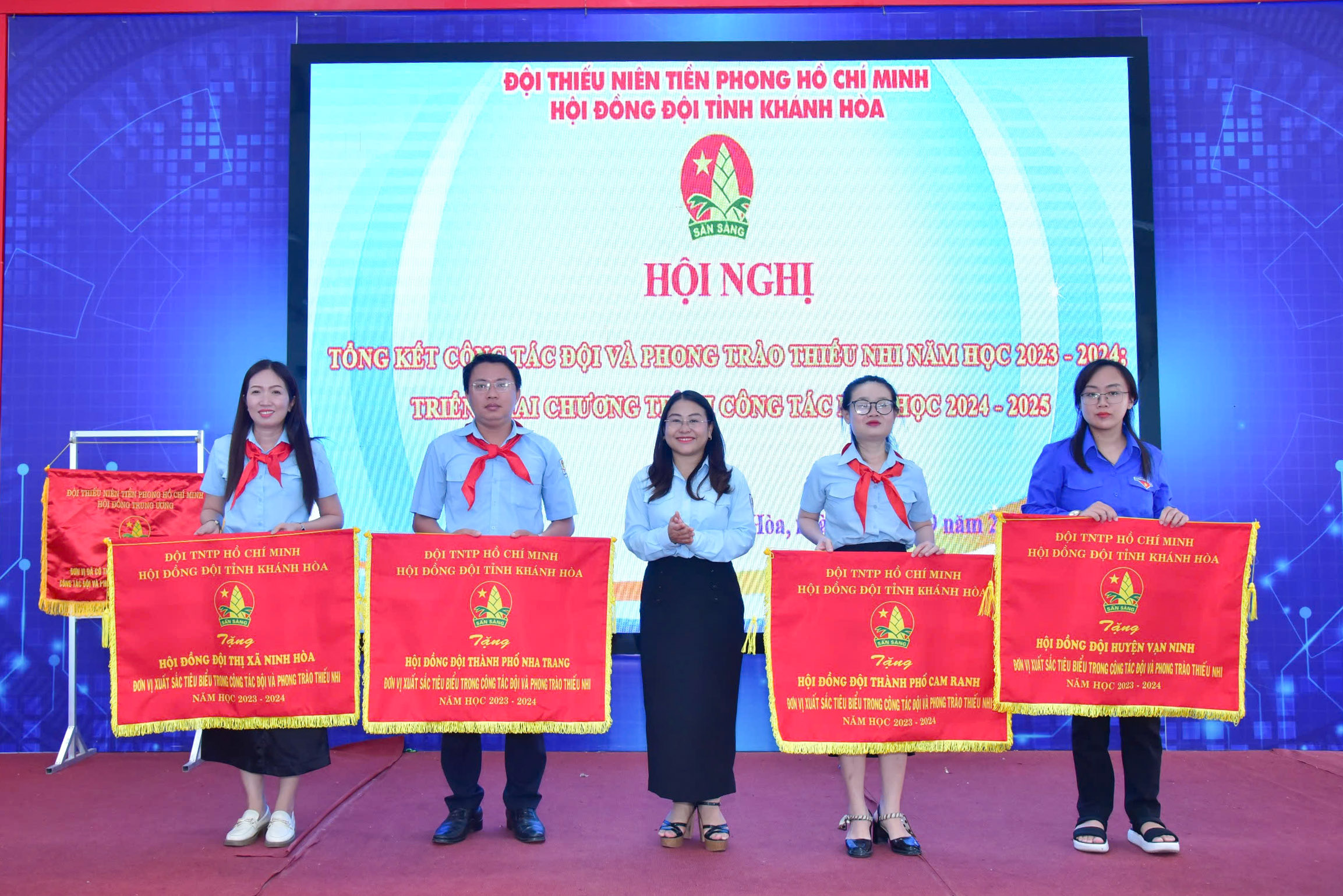 Tổng kết công tác đội và phong trào thiếu nhi năm học 2023 - 2024