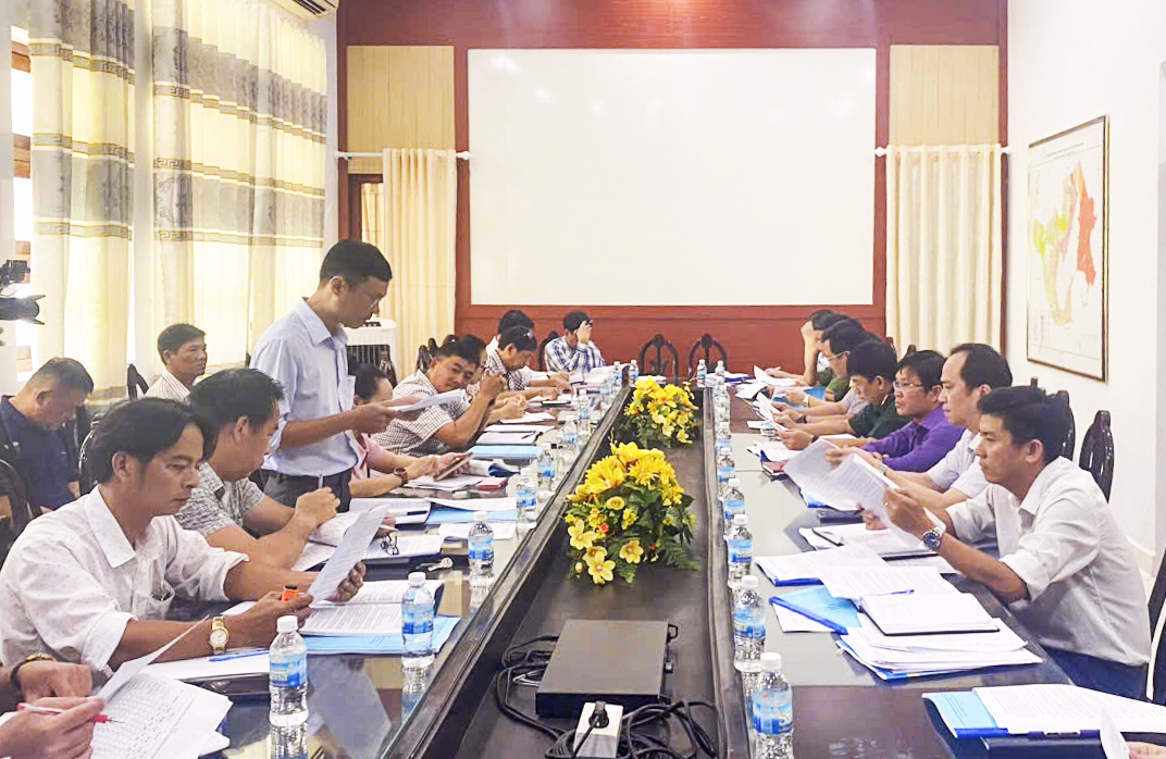 Kiểm tra công tác phòng chống thiên tai tại Cam Ranh