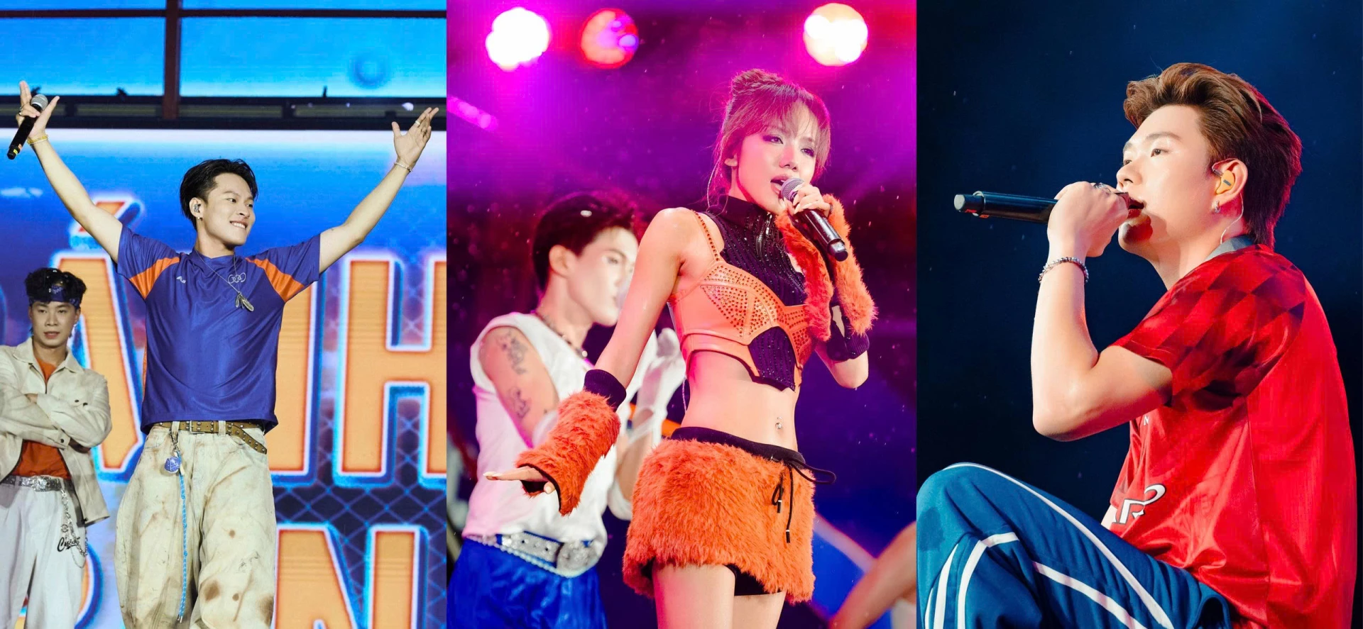 HURRYKNG, Phương Ly và Dương Domic khuấy động khán giả với một bữa tiệc âm nhạc sôi động và cuồng nhiệt