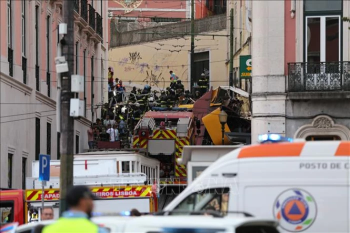 Bồ Đào Nha tuyên bố quốc tang sau vụ tai nạn tàu điện thảm khốc