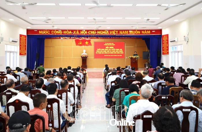 Phường Nam Nha Trang triển khai công tác tuyển quân năm 2026