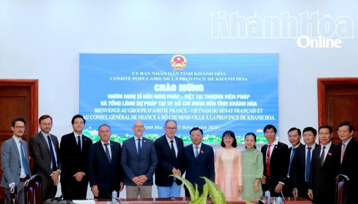 Phó Chủ tịch UBND tỉnh Lê Huyền tiếp Nhóm Nghị sĩ hữu nghị Pháp - Việt Nam tại Thượng viện Cộng hòa Pháp