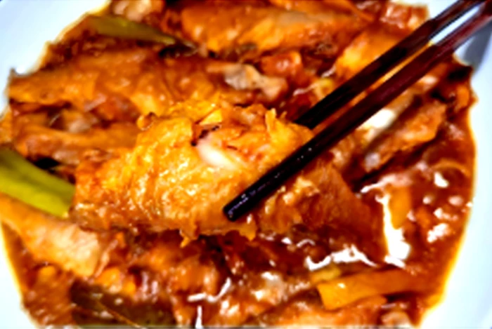 Cá đù vàng kho nước tương