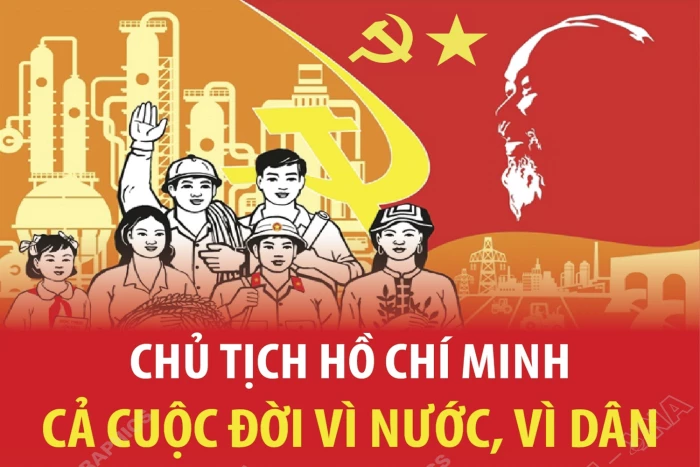 Chủ tịch Hồ Chí Minh: Cả cuộc đời vì nước, vì dân 