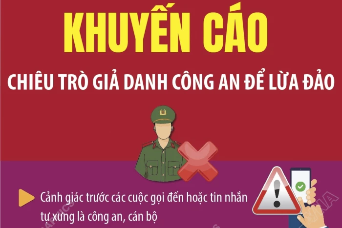 Khuyến cáo chiêu trò giả danh công an để lừa đảo