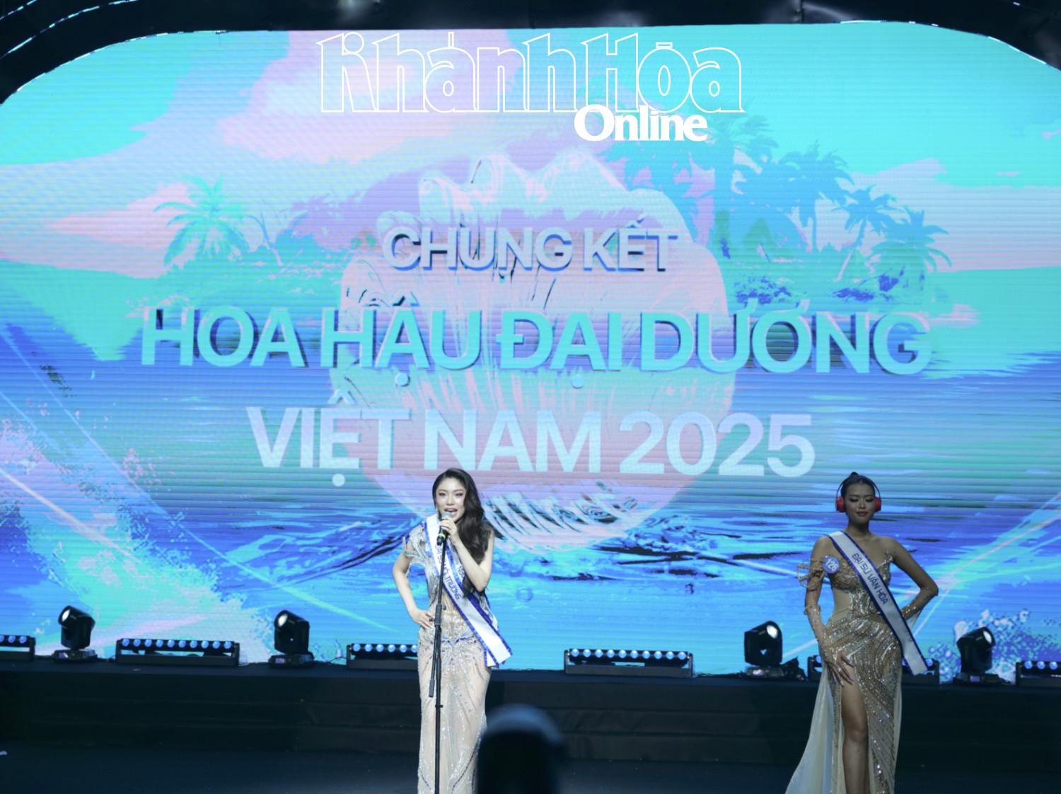 Nguyen Thanh Thao is confident in on-stage question

