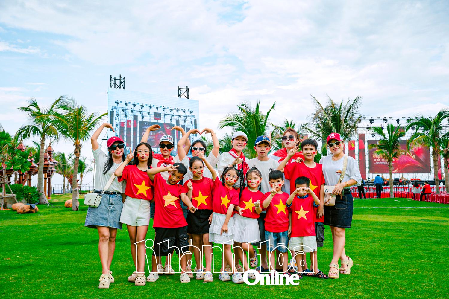 Tourists at CaraWorld Cam Ranh