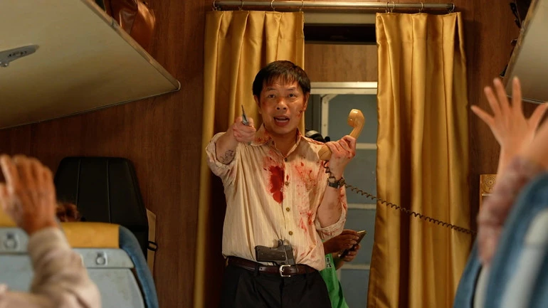 Thái Hòa trong phim.