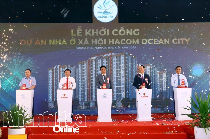 Khởi công Dự án Nhà ở xã hội Hacom Ocean City