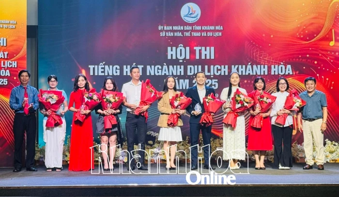 Sôi nổi Hội thi Tiếng hát ngành Du lịch Khánh Hòa năm 2025