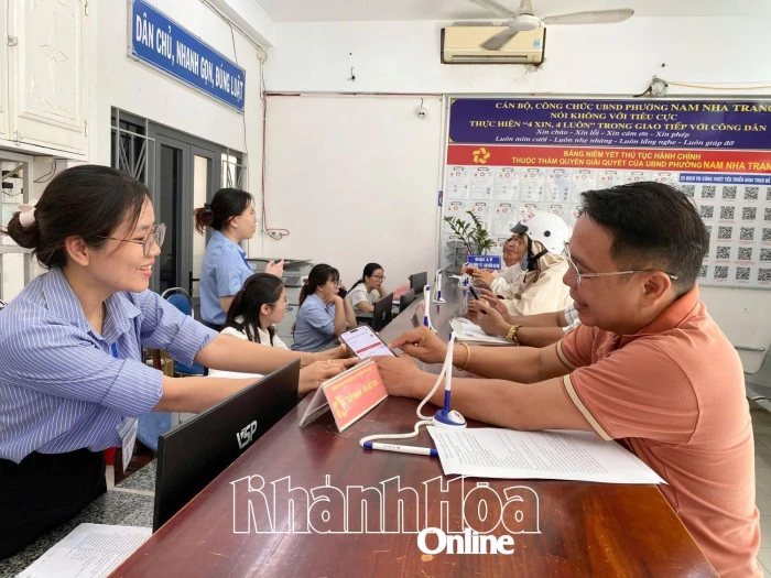 Phường Nam Nha Trang: Gần dân, sát dân để phục vụ Nhân dân tốt hơn