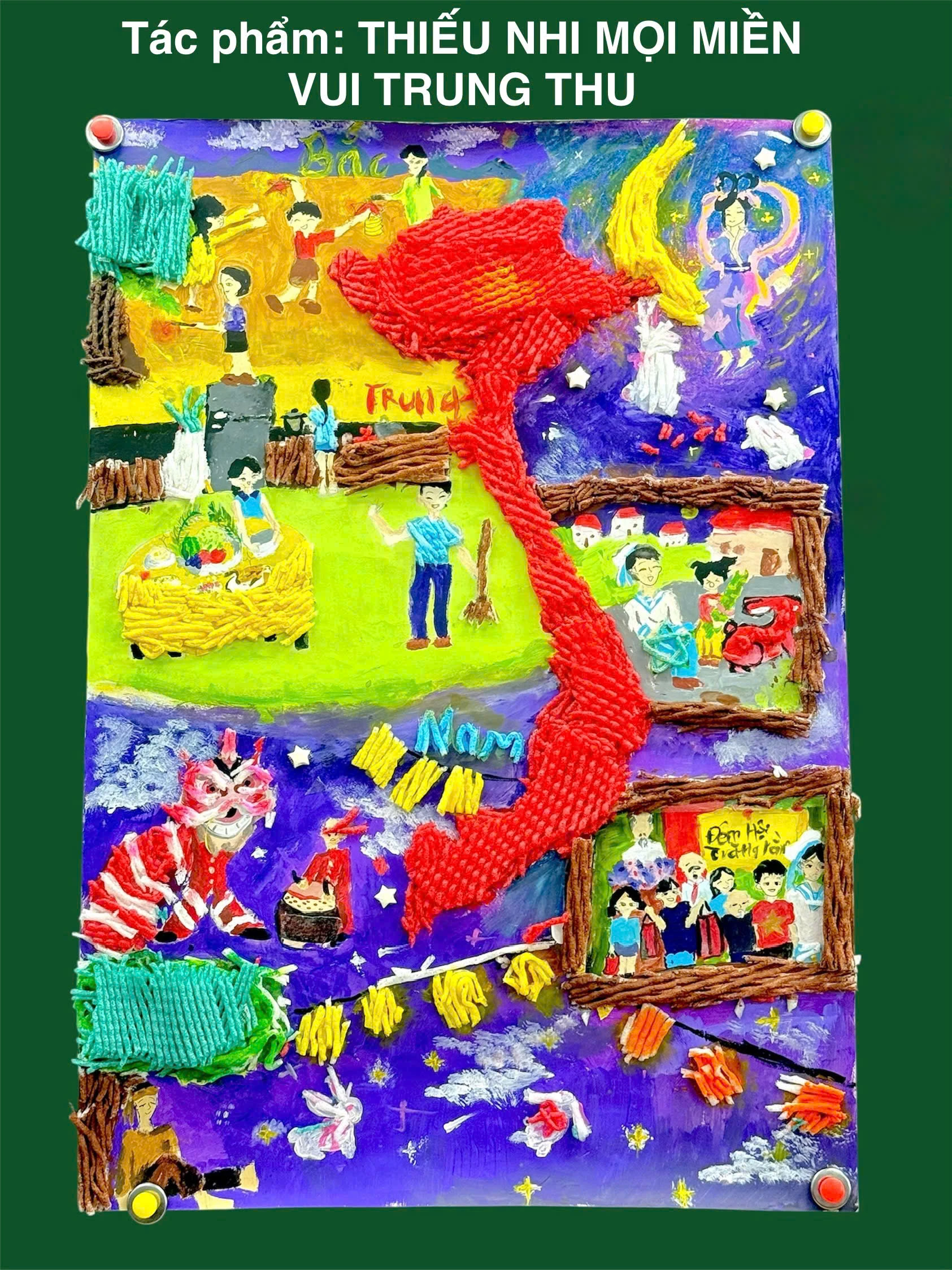 Tác phẩm Thiếu nhi mọi miền Tổ Quốc