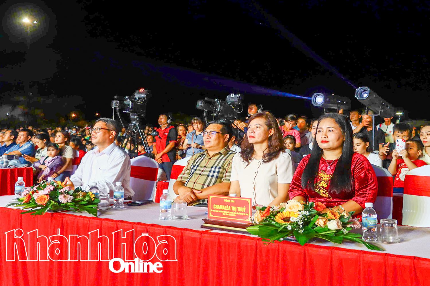 Chamaléa Thi Thuy attending the program at 16-4 Square (Photo: Anh Tuan)

