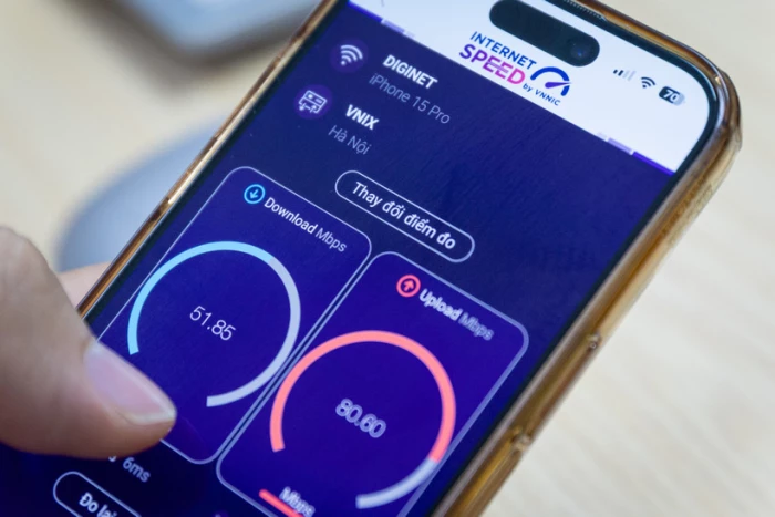 Tốc độ mạng băng rộng cố định tại Việt Nam tiếp tục 'lập đỉnh'