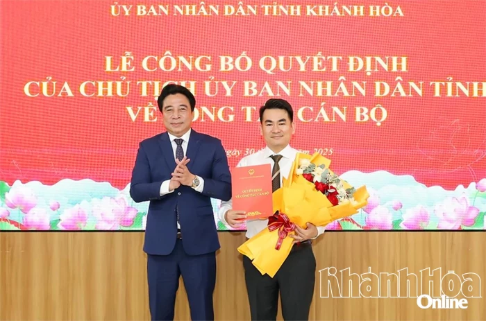 Đồng chí Nguyễn Ngọc Tuyến giữ chức vụ Phó Giám đốc Sở Nông nghiệp và Môi trường