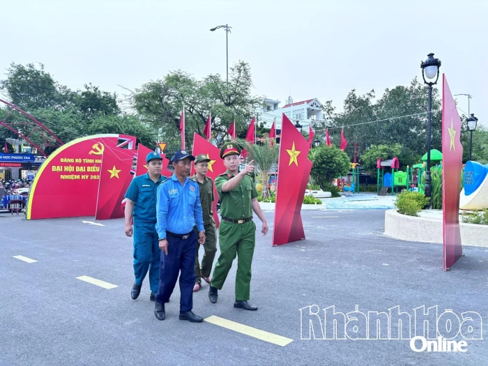 Quyết tâm đảm bảo tuyệt đối an ninh, an toàn Đại hội Đảng bộ tỉnh lần thứ I
