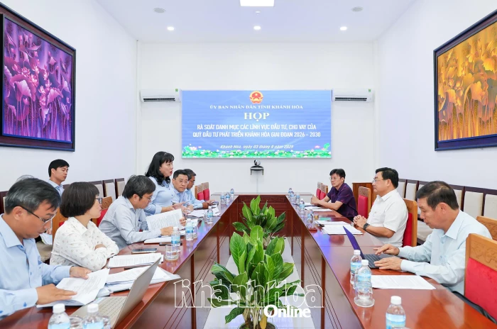 Rà soát danh mục các lĩnh vực đầu tư, cho vay của Quỹ đầu tư phát triển