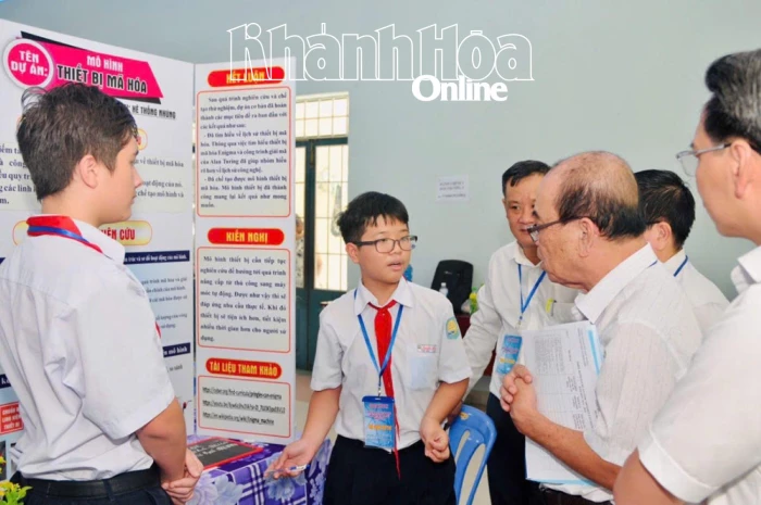 Cuộc thi nghiên cứu khoa học, kỹ thuật cấp tỉnh dành cho học sinh trung học dự kiến diễn ra từ ngày 17 đến 20-12