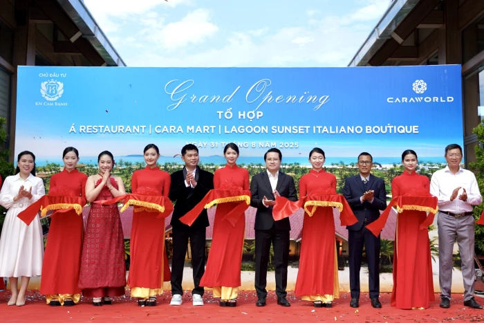 CaraWorld khai trương tổ hợp ẩm thực và siêu thị