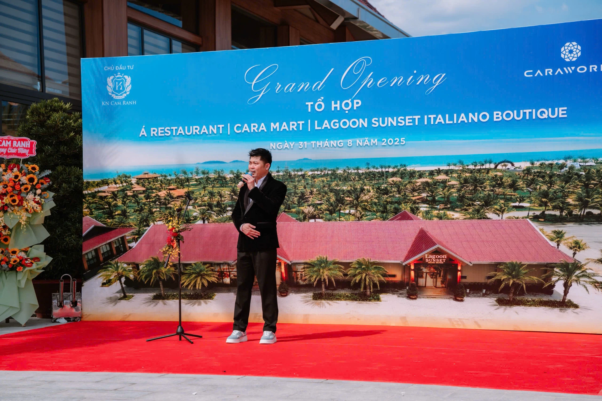 Ông Trần Nam – Chủ tịch Lagoon Holdings chia sẻ tại sự kiện.