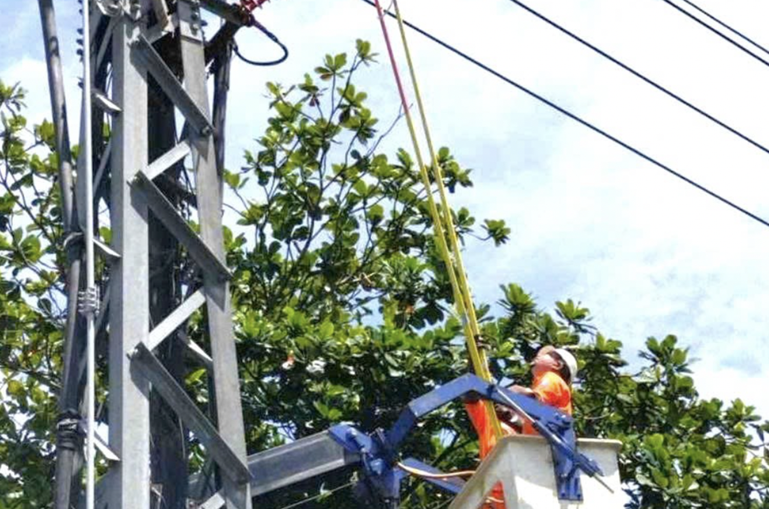 PC Khánh Hòa đóng điện nghiệm thu một số hạng mục tại Trạm biến áp 110kV Diên Khánh