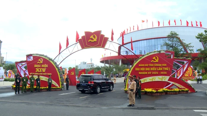 VIDEO: Đảm bảo an ninh, an toàn Khai mạc Đại hội đại biểu Đảng bộ tỉnh Khánh Hòa lần thứ I
