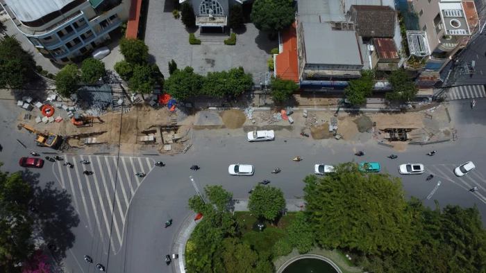 Lập biên bản vi phạm hành chính đối với Công ty Cổ phần Đầu tư và Xây dựng Khánh Anh