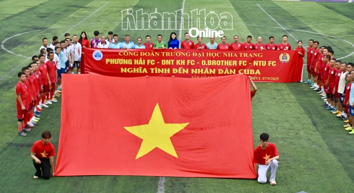 4 đội bóng tham gia Giải bóng đá giao hữu gây quỹ ủng hộ nhân dân Cuba