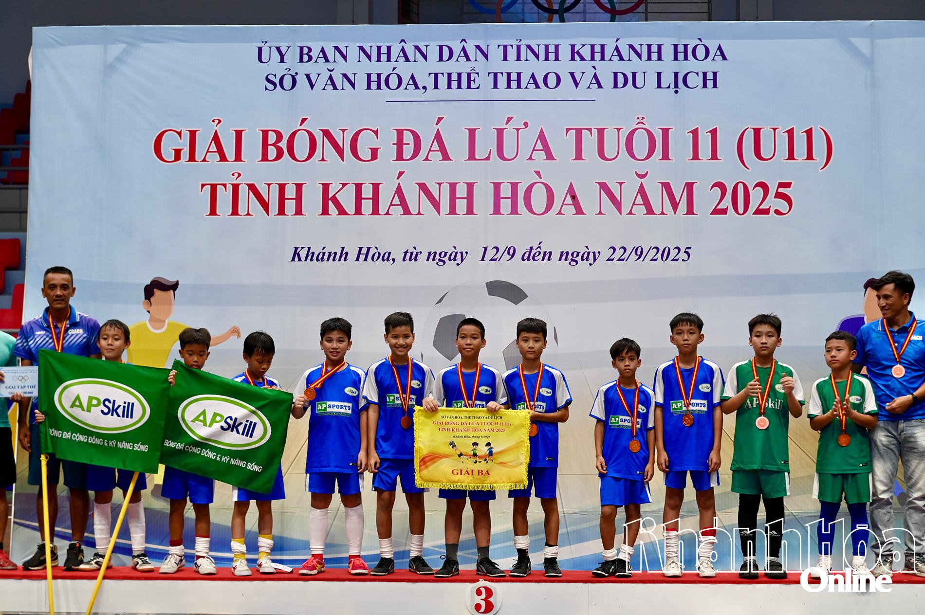 Đội AP-Skill đạt hạng ba tại giải.