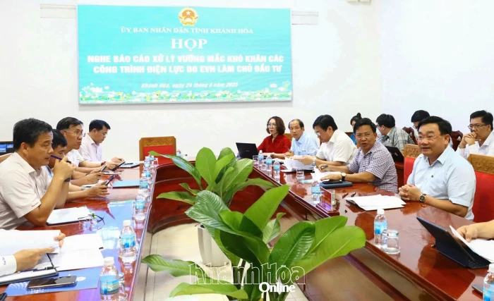 Tháo gỡ khó khăn, vướng mắc các dự án điện lực