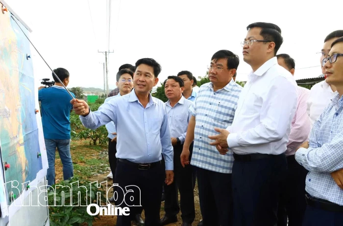 Đoàn công tác của Bộ Tài chính khảo sát các dự án trên địa bàn tỉnh Khánh Hòa