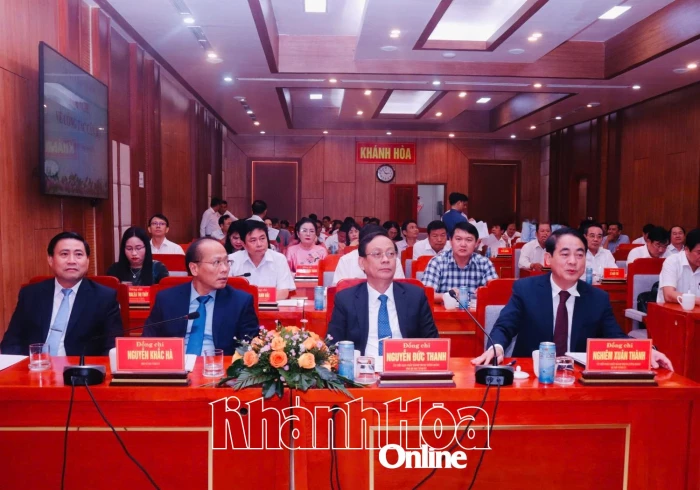 Tỉnh ủy Khánh Hòa tổ chức hội nghị công tác cán bộ