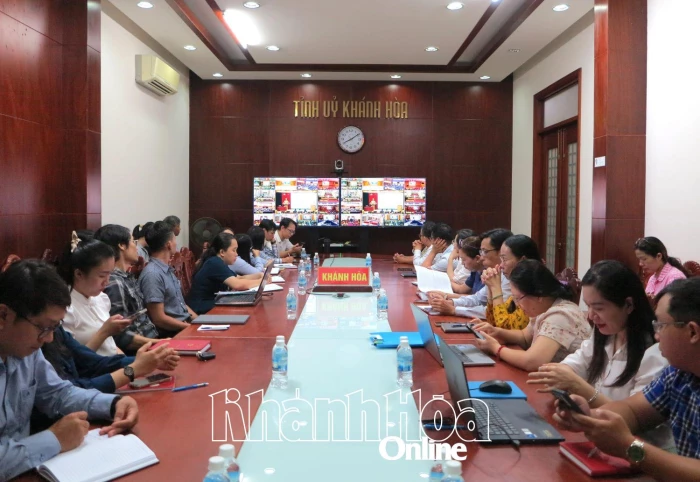 Hội nghị toàn quốc tập huấn ứng dụng trí tuệ nhân tạo cho cán bộ các cấp ủy và cơ quan đảng