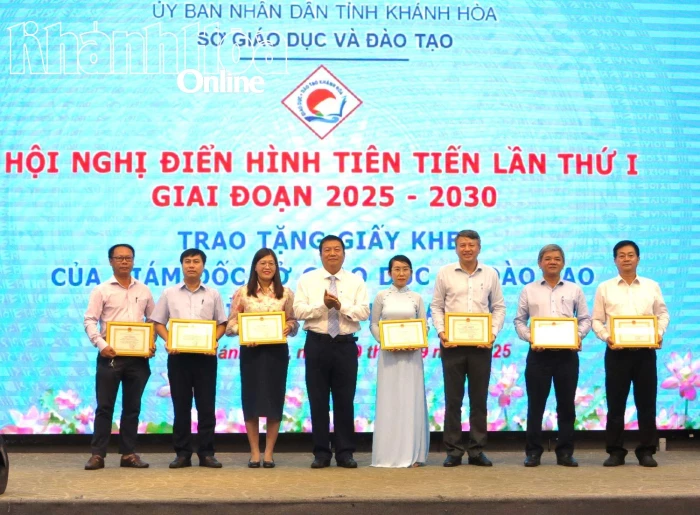 Hội nghị điển hình tiên tiến ngành Giáo dục và Đào tạo tỉnh giai đoạn 2025 - 2030